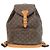 Mochila Louis Vuitton Montsouris GM Monogram Castaño