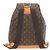Mochila Louis Vuitton Montsouris GM Monogram Castaño - vista 2