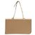 Valextra Bicolor Leder Tote Bag Beige Roh