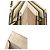 Valextra Bicolor Leder Tote Bag Beige Roh - Ansicht 10