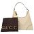 Borsa a spalla singola Gucci in pelle avorio Crudo - vista 2