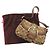Bolsa Coach Signature One-Shoulder Bag Marrom Bege - vista 2