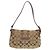 Bolsa Coach Signature One-Shoulder Bag Marrom Bege - vista 3
