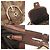 Bolsa Coach Signature One-Shoulder Bag Marrom Bege - vista 9