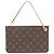 Bolsa Louis Vuitton Neverfull Fuschia Monograma - vista 2