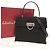 Borsa Salvatore Ferragamo Gancini in tela e pelle Nero - vista 2