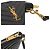 Borsa a pochette in pelle nera Yves Saint Laurent Nero - vista 10
