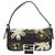 Fendi Flower Mamma Bucket Schultertasche Marineblau