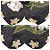 Fendi Flower Mamma Bucket Schultertasche Marineblau - Ansicht 4