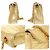 Chanel Coco Mark Lammleder Kettentasche mit goldfarbenen Hardware Golden - Ansicht 8