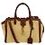 Autre Marque Saint Laurent Monogram Cabas Downtown Straw Baby Beige