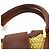 Autre Marque Saint Laurent Monogram Cabas Downtown Straw Baby Beige - vista 5