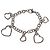 Tiffany & Co. Sterling Silber Herzarmband