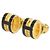 Hermès Brincos de pino Hermes Pop H MINI 608002F Preto Dourado - vista 2