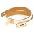 Hermès Pulsera de dijes Hermes Mini Kelly Double Tour Blanco - vista 5