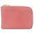 Hermès Hermes Pink Chevre Leather Business Card Case
