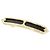 Hermès Hermes Louli GM 241033G Haaraccessoire Haarklammer Schwarz