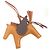 Hermès Rodeo Pegasus Accessory Bag Charm Castaño - vista 2