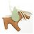 Hermès Hermes Rodeo Pegasus Handbag Charm PM Marrone - vista 2