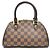 Bolsa de mão Louis Vuitton Damier Rivera Mini Marrom Damier ebene