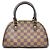 Bolsa de mão Louis Vuitton Damier Rivera Mini Marrom Damier ebene - vista 3