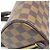Bolsa de mão Louis Vuitton Damier Rivera Mini Marrom Damier ebene - vista 7