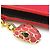 Bulgari Bvlgari Serpenti Forever Tarjetero de piel charol rosa - vista 7