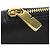 Borsa a tracolla Burberry in pelle nera - vista 7