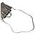 Céline Borsa a tracolla in pelle Celine Luggage Nano Shopper Grigio - vista 10