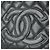 Sac à épaule Chanel en cuir de veau grainé noir - vue 11
