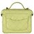 Bolsa de ombro Chanel em verde e amarelo - vista 3