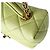 Bolsa de ombro Chanel em verde e amarelo - vista 7