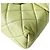 Bolsa de ombro Chanel em verde e amarelo - vista 9