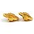 Boucles d'oreilles clips Chanel Gold Doré - vue 4