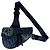 Borsa Saddle Tears Christian Dior in tela blu navy - vista 10