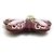 Portachiavi Gucci con charm a farfalla Marrone Rosa - vista 4
