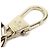 Portachiavi Gucci con charm a farfalla Marrone Rosa - vista 5
