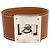Hermès Pulsera Hermes Kelly Dog Castaño Plata