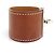 Hermès Pulsera Hermes Kelly Dog Castaño Plata - vista 3