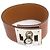 Hermès Pulsera Hermes Kelly Dog Castaño Plata - vista 5