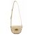 MCM Gold Embossed Leather Shoulder Bag Golden - view 14