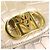 MCM Gold Embossed Leather Shoulder Bag Golden - view 9