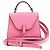 Valextra Iside Gürteltasche aus rosa Leder Pink