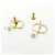 Orecchini Christian Dior Petite CD E1520PTCRS Bianco D'oro - vista 3