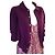 Comme Des Garcons Cardigã de lã Comme des Garçons Tricot Roxo - vista 3