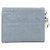 Christian Dior Lady Lotus Tri-Fold Geldbörse Blau - Ansicht 2