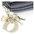 Christian Dior Lady Lotus Tri-Fold Geldbörse Blau - Ansicht 3