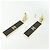 Classique Boucles d'oreilles puces Chanel ABA755 Noir Doré - vue 3