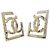 Orecchini a lobo Chanel Gold D'oro