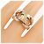 Bague Hermès History Band Ring - vue 5